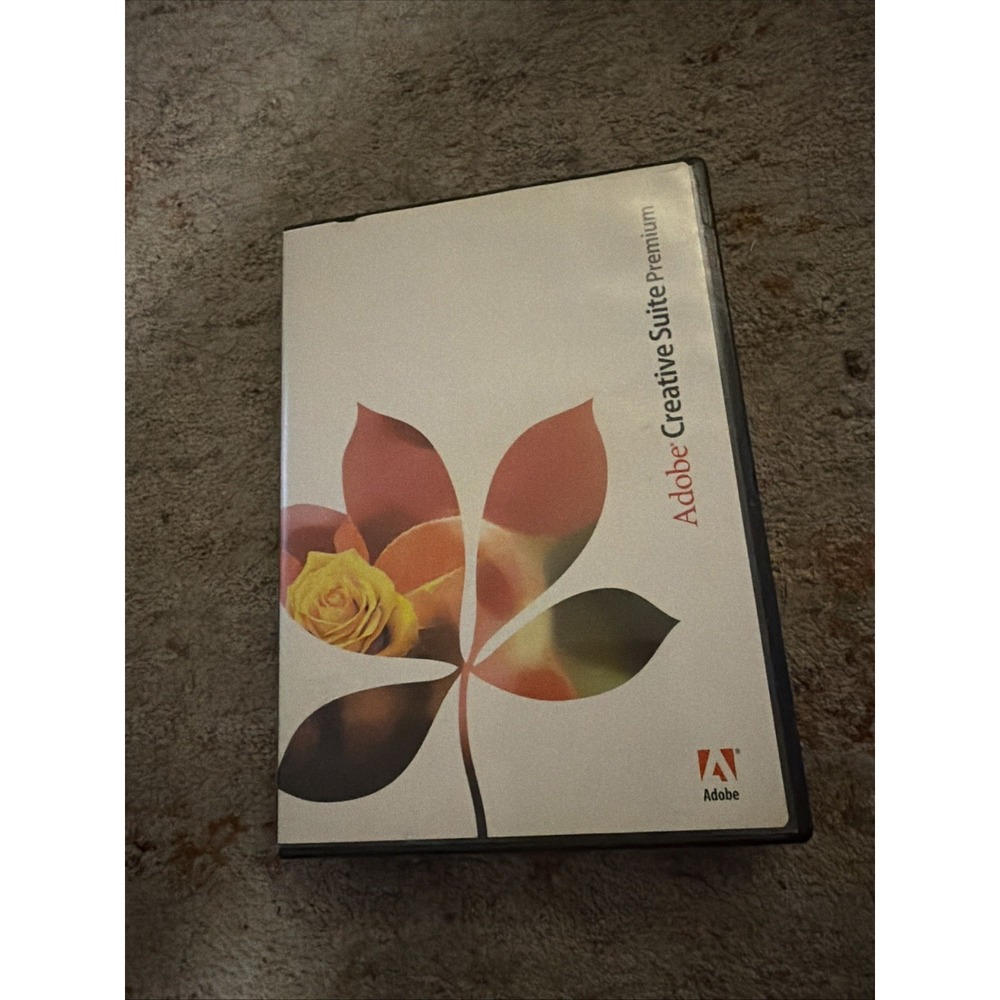2004 Adobe Creative Suite Premium w/Discs and Serials for Mac